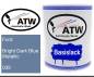 Preview: Ford, Bright Dark Blue Metallic, 039: 1L Lackdose, von ATW Autoteile West.